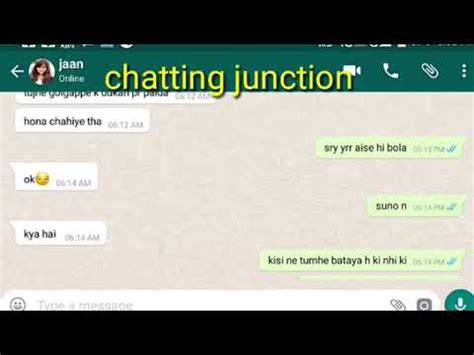 Maybe you would like to learn more about one of these? How To's Wiki 88: how to impress a boy on whatsapp chat in hindi