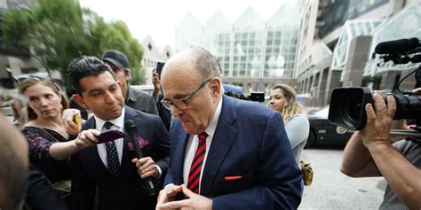 Giuliani Denies Claims He Coerced Woman To Have Sex Says Shes Trying