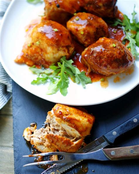 When you're ready, we'll help you decide between similar recipes. Easy Crock Pot BBQ Boneless Chicken Thighs - a southern ...
