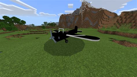Mcpebedrock Simple Airplane Add On Minecraft Addons Mcbedrock Forum