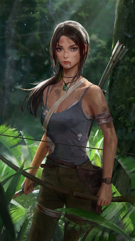 1080x1920 Tomb Raider Art 4k 2019 Iphone 7,6s,6 Plus ...