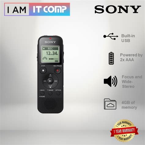 Sony Icd Px470 Icdpx470 Digital Voice Recorder Px Series Px470