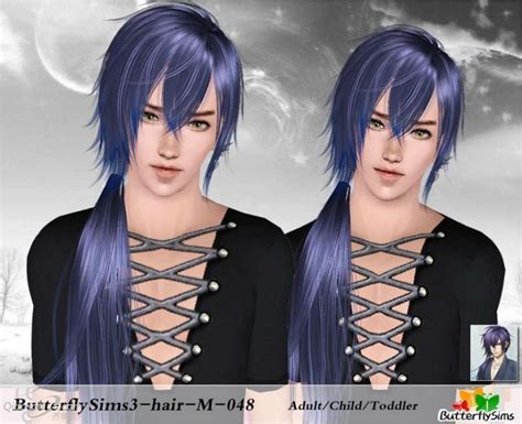 Sims 3 Anime Hairstyles Guys Motewelove