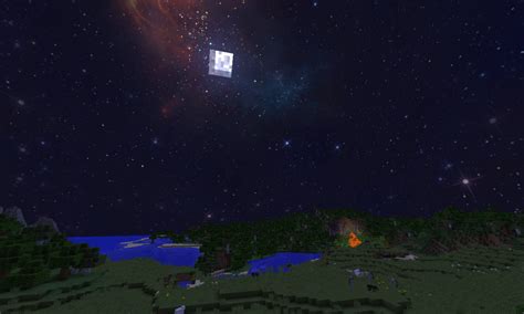 Milky Way Galaxy Night Sky Minecraft Texture Pack Download Sopsquare