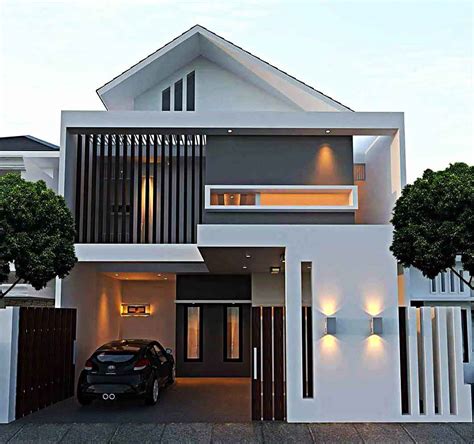 contoh model terbaru desain rumah minimalis modern lahan my xxx hot girl