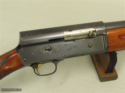 1956 Vintage Belgian Browning A5 Light Twelve Shotgun W 30 Full Choke