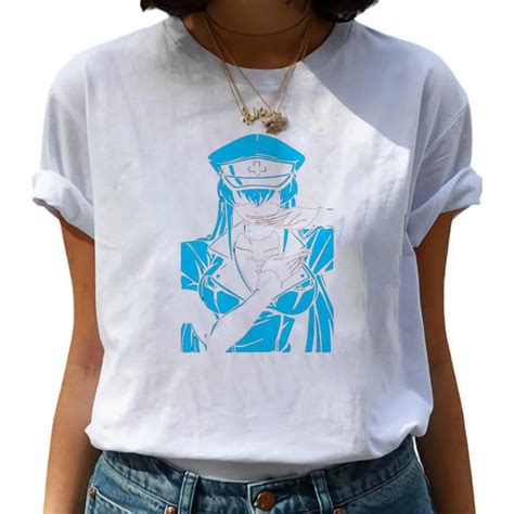 Buy Esdeath Akame Ga Kill Anime Summer Harajuku Kawaii T Shirts For