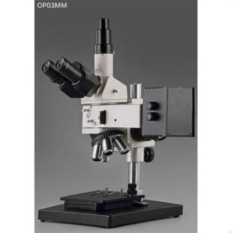 Optex India Op03mm Trinocular Upright Metallurgical Microscope For