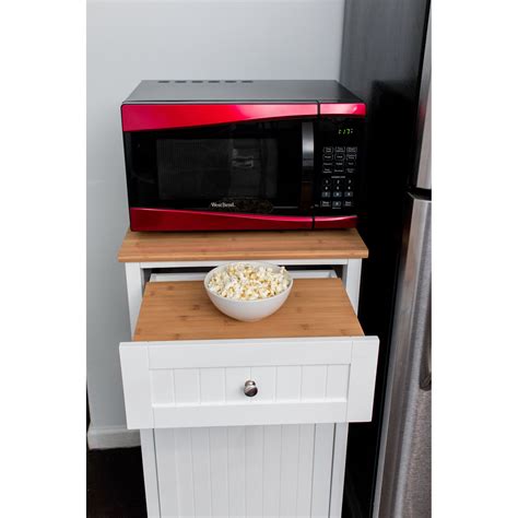 Corner Housewares Microwave Kitchen Cart And Reviews Wayfair