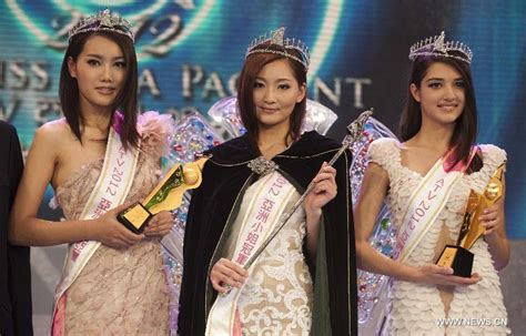 Miss Asia Crowned Chinadaily Com Cn
