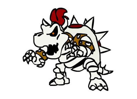 Image via www.kleurplaat.ploo.fr bowser coloring page can be downloaded only by clicking on the. Dry Bowser Drawing | Free download on ClipArtMag