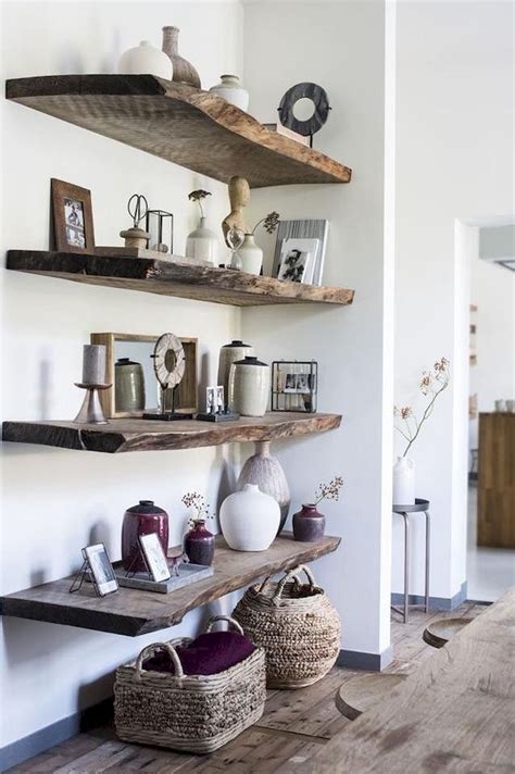Decorating With Floating Shelves Living Room Mirettes Leblog