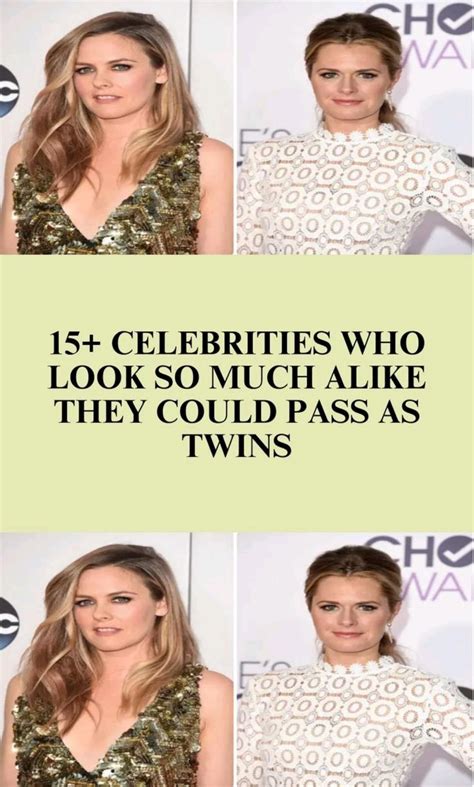15 celebrities who look so much alike they could pass as twins artofit