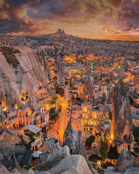 Cappadocia Streets By Night With Kyrenian 🇹🇷📷kyrenian Dream