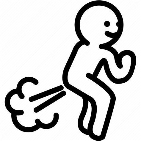 Fart Farting Gas Human Man Resource Smelly Icon Download On Iconfinder