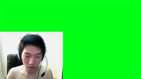 Angry Korean Gamer Angry Gamer Meme Green Screen Chromakey