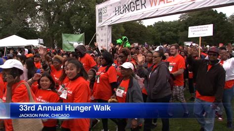 33rd Annual Hunger Walk Steps Off In Jackson Park Abc7 Chicago