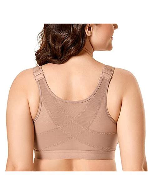 Buy DELIMIRA Women S Posture Front Closure Full Coverage Wireless Back