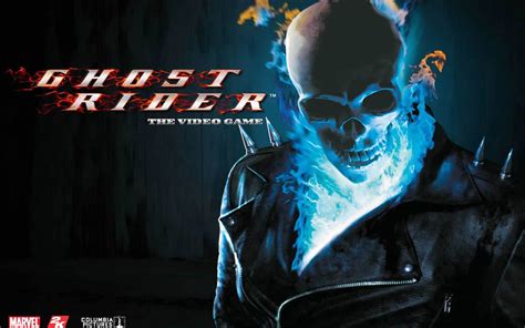 Blue Flame Skull Ghost Rider Wallpaper