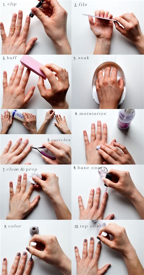 Breanna Manzie 10 Steps To A Flawless At Home Manicure