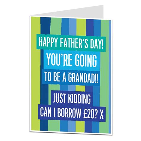 Funny Fathers Day Card Joke Father S Day Card Dad Daddy Rude Humour