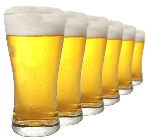 Fila De Pintas De Cerveza Png Transparente Stickpng