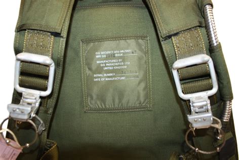 British Parachute Harness Pack