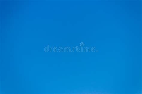 Clear Blue Sky Without Clouds Cloudless Sky Stock Photo Image Of