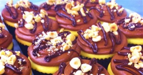 Lola Pearl Bake Shoppe Chocolate Hazelnut Cupcakes