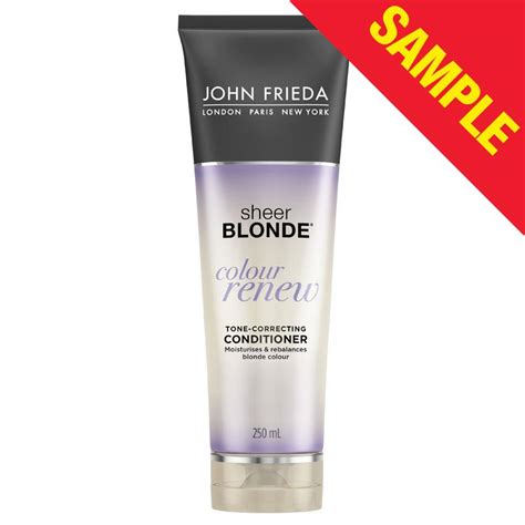 Buy Sample John Frieda Sheer Blonde Colour Renew Conditioner Online At Chemist Warehouse®