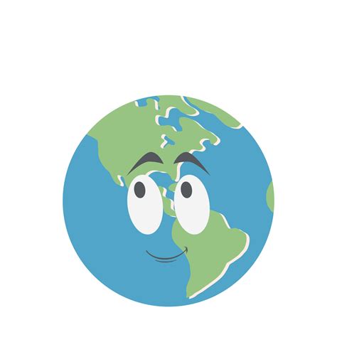 Earth Globe Head Emoticon Face Expression 17785861 Png