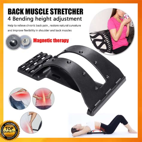 Best Seller Back Massage Stretcher Stretching Magic Lumbar Support Waist Neck Relax Mate Device