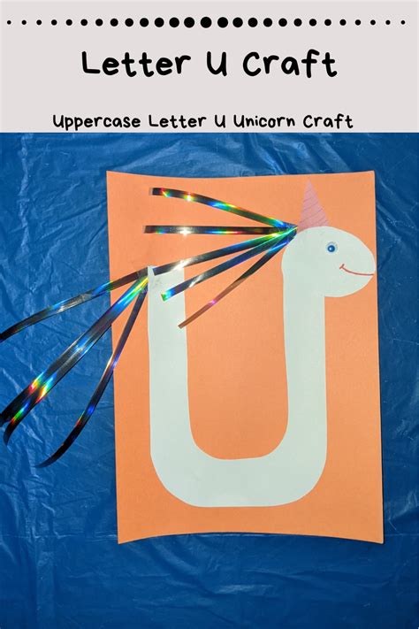 Uppercase Letter U Craft For Preschool Home With Hollie