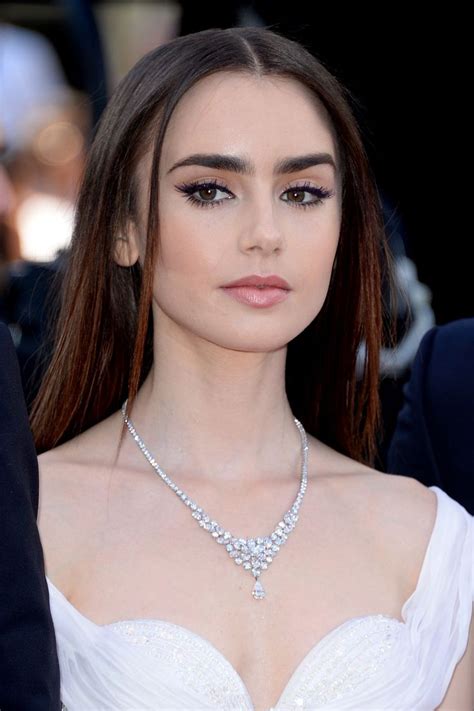 how lily collins gets flawless skin for every makeup look lily collins makeup lily collins