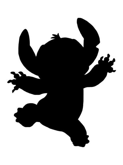 Disney Silhouette Art Disney Silhouettes Lilo And Stitch Drawings