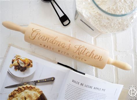 Customizable Kitchen Rolling Pin Queen B Home