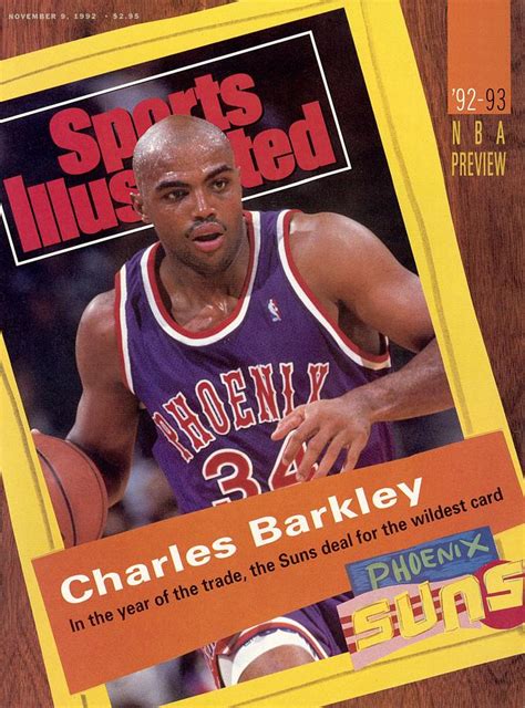 Phoenix Suns Charles Barkley 1992 93 Nba Preview Issue Sports