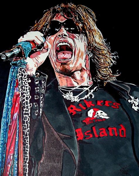 Steven Tyler Art Print By Neal Portnoy Portnoy Gallery