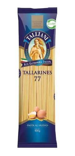 Pasta Tallarines N°77 Talliani Al Huevo 400 G Mercadolibre