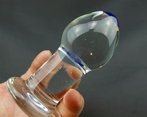 Buy Big Pyrex Glass Anal Plug Dildo Huge Crystal Butt