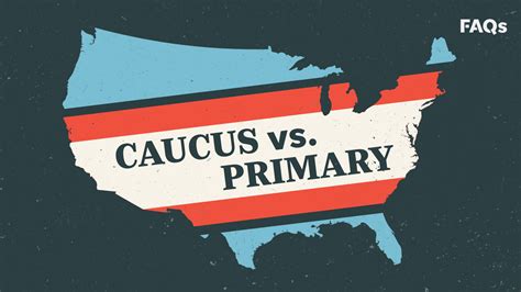 Difference Between Caucus And Primary Explained