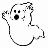Ghost Scary Drawing Coloring Getdrawings sketch template