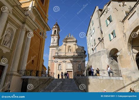 Details From The Sea Town Of Menton On The French Riviera During A
