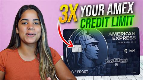 How To Get A Huge Credit Limit Increase From American Express Youtube