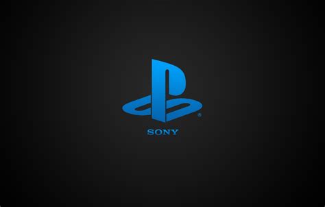 Take screenshot with share button. Wallpaper Sony, Logo, Sony Playstation, Hi-Tech, PS4, Playstation 4, Console images for desktop ...