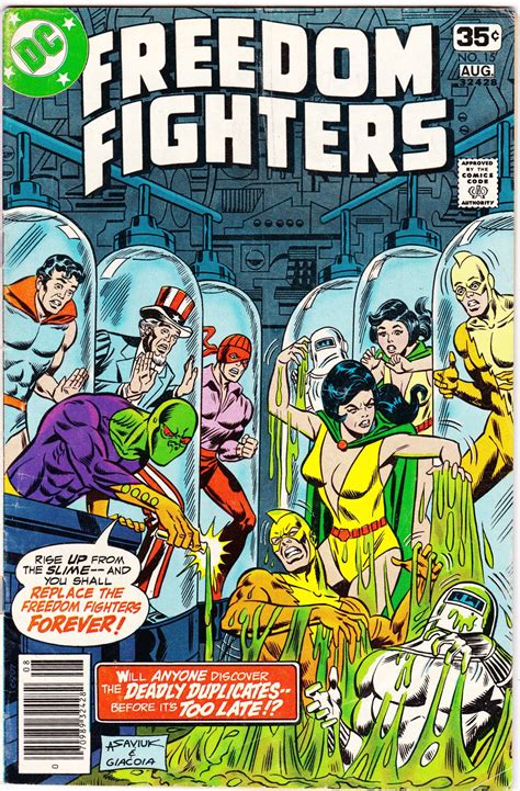 Freedom Fighters St Series August DC Etsy In Freedom Fighters Comic Book
