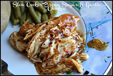 Best Slow Cooker Garlic And Brown Sugar Chicken Recipes