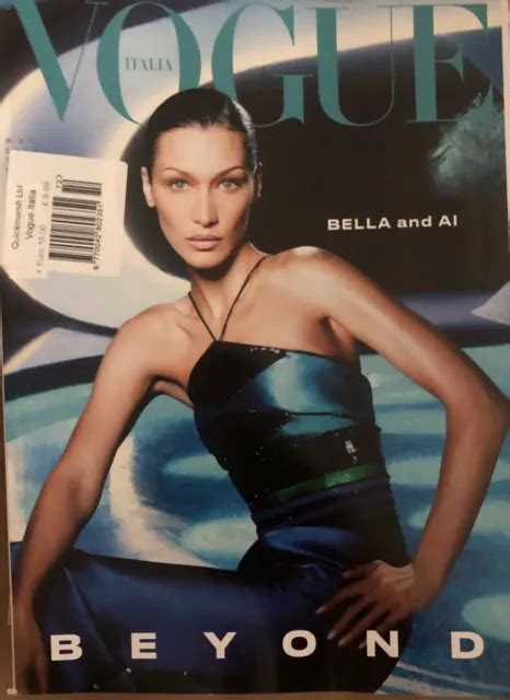 vogue italia magazine may 2023 bella hadid bella and ai 27 99 picclick