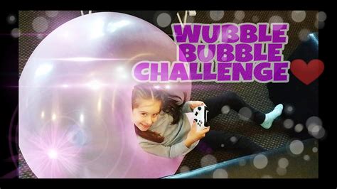Wubble Bubble Challenge At Home Youtube