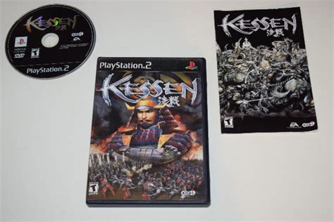 Kessen Playstation 2 Ps2 Video Game Complete Ebay